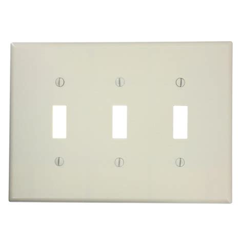 3 gang toggle switch plate